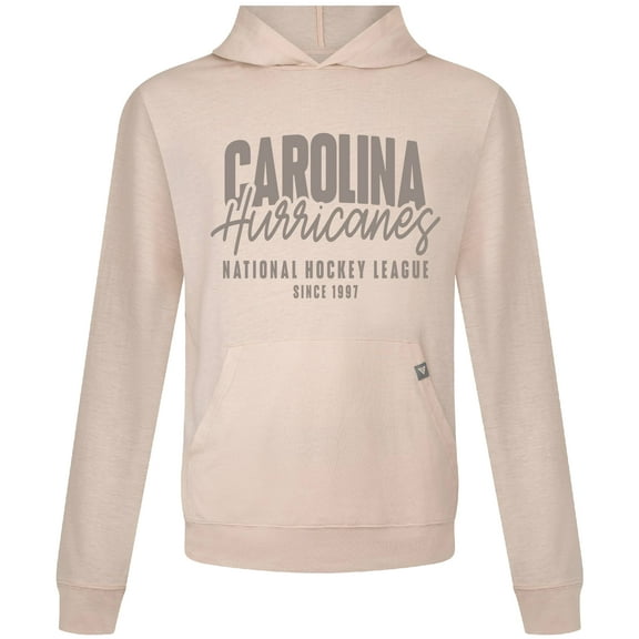 Men's Levelwear  Khaki Carolina Hurricanes Relay Response Pullover Hoodie