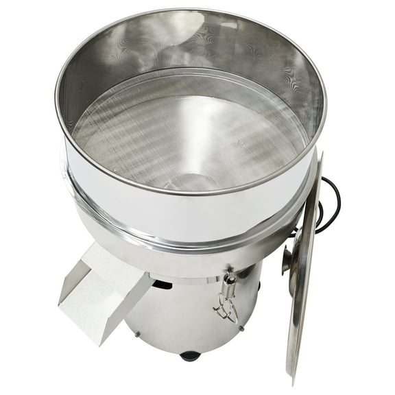 30CM Powder Linear Vibrating Screen Shaker Electric Sieve Stainless Steel 110V