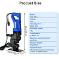 thumbnail image 2 of 1200W Electric Hole Punch Tool - Hydraulic Punching Machine with 5 Dies for Steel, Iron & Aluminum, 110V, 2 of 9