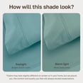 thumbnail image 4 of Softest 100% Cotton Sheets, Twin XL Sheets Set, 400 Thread Count Sateen Bedding for Dorm Rooms & Adults, Deep Pocket Sheets, Cooling Sheets (Teal), 4 of 13
