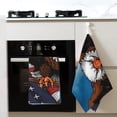 thumbnail image 4 of Sikiie Cartoon Bald Eagle USA Waffle Weave Kitchen Dish Cloth,Super Absorbent Kitchen Dish Towels 16*26 Inches for Dish Rags Washing Dishes, Drying Dishes, 4 of 7