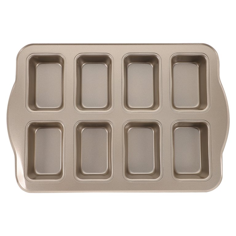 Mini loaf Pan Mini Loaf Baking Tin Carbon Steel Baking Pan Metal Bread Pan  with Multi-grid 