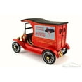 thumbnail image 4 of 1917 Model T Cargo Van Truck, Red with Black Roof - Motorcity Classics 449804 - 1/18 Scale Diecast Model Toy Car, 4 of 8