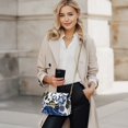 thumbnail image 2 of Pzuqiu Cat Flower Women's Leather Crossbody Bag Exquisite Compact Women Leather Crossbody Bag with Chain Fashion Practical for Teen Girls-Women for Daily Use and Travel, 2 of 7