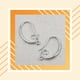 thumbnail image 2 of Jumpingount Gancho de plata para pendientes de mujer, portátil, DIY, decorativo, elegante, fabricación de joyas, ganchos para gotas para los oídos, Ropa, zapatos y accesorios Miscelánea Jumpingount AP015509-00, 2 of 6