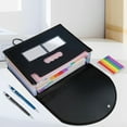 thumbnail image 2 of Olakula Expanding File Folder, Portable Folder with 25 Pockets and A-Z Label, Letter/A4 Size,Black., 2 of 9