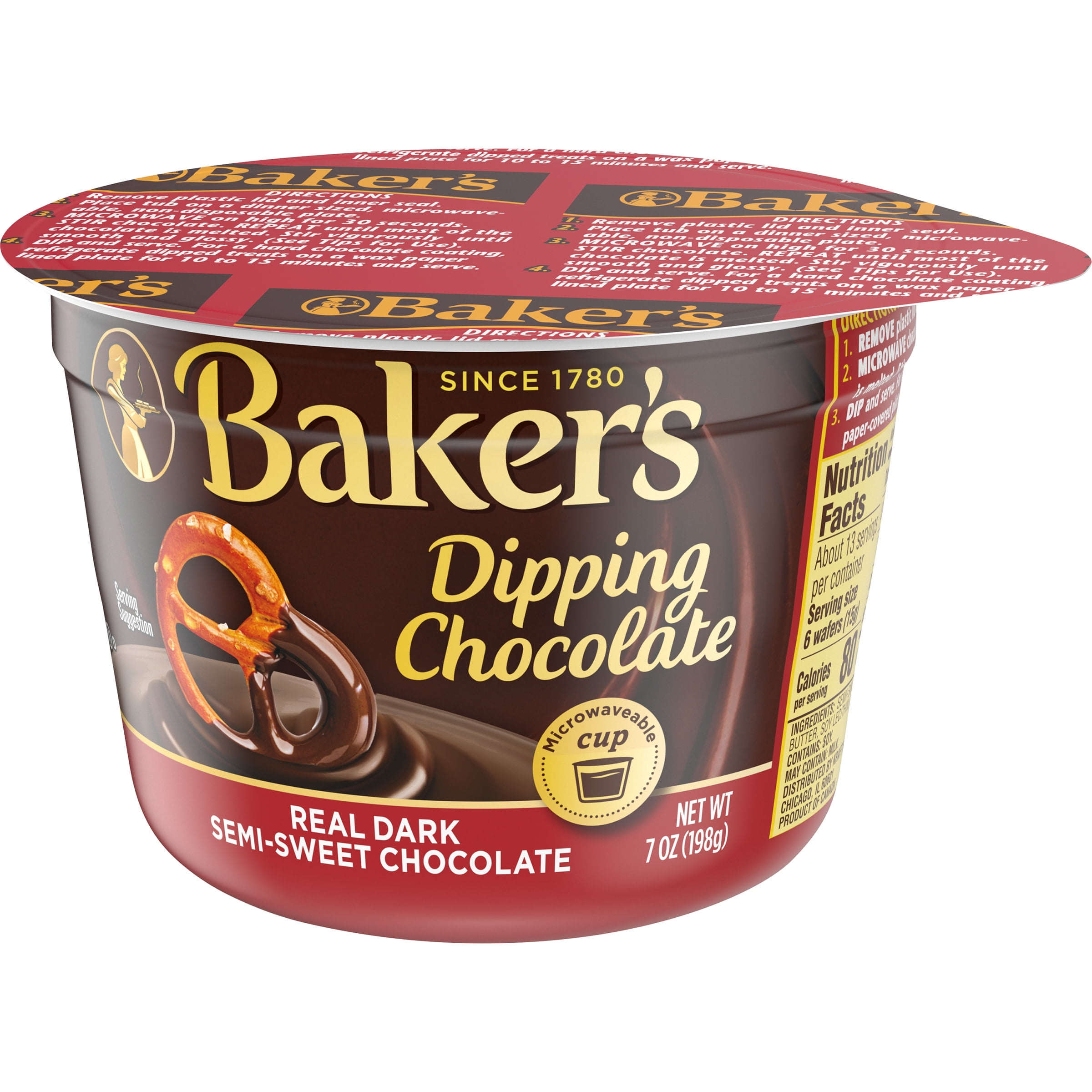 Baker's on sale dipping chocolate