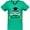 Kelly Green, variant on Inktastic Proud Brother Of The Graduate-Family Graduation Women's V-Neck T-Shirt