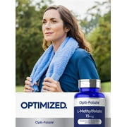 L Methylfolate 15mg | 60 Capsules for Men and Women | Methyl Folate 5-MTHF | by Opti-Folate