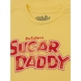 thumbnail image 2 of Tee Luv Men's Faded Delicious Sugar Daddy Candy Logo Shirt (M), 2 of 3