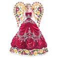 thumbnail image 1 of Kit de cuadros de bricolaje con pintura de diamante 5D Wdftyju belleza con vestido de ala de diamantes de imitación, 1 of 9
