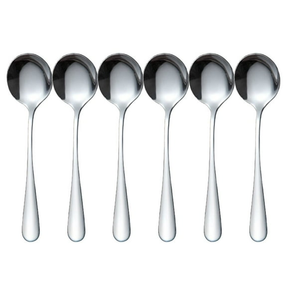 Soup Spoons Round Spoons Kitchen Essential Tools Soup Ladle Thickening Spoon