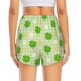 thumbnail image 4 of Haiem St Patrick's Day11 Women's 2 in 1 Running Shorts - Lightweight Athletic Workout Gym Yoga Breathable Sports Shorts Liner with Phone Pockets-X-Large, 4 of 9