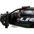 thumbnail image 5 of All Star Toys 2022 Ford Explorer Police Intercepteur Utilitaire Promo 1:24 Modèle Réduit Exclusif Motormax 76992, 5 of 5