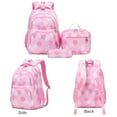thumbnail image 6 of pink daisy backpack set for school with lunch bags water resistant lightweight large backpacks for teen, 6 of 6