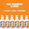 thumbnail image 4 of Hint Bottled Water, Tangerine- Purified Flavored Water with Zero Calories, Sugar Free, Natural Flavors - 16 Fl Oz (Pack of 12), 4 of 6