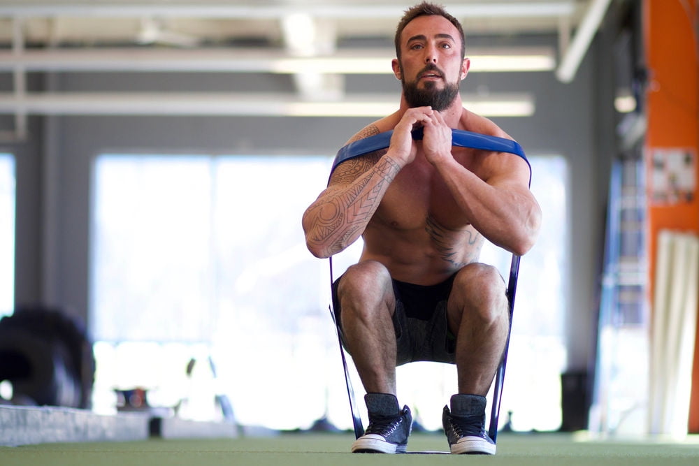 Victor.Fitness RISEband5 - Blue - Level 5 Blue RISE Band. 65-175lb resistance, 2-1/2" width. Heavy-duty resistance band that aids in recovery and invigorates through stretching and exercise.