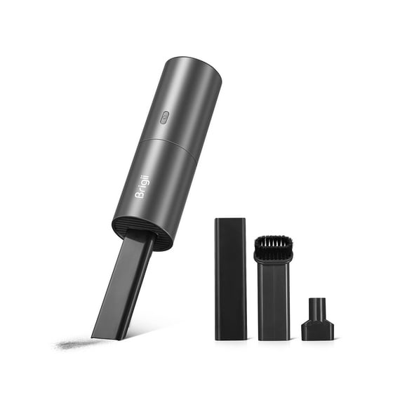 Brigii Mini aspiradora,pequeña aspiradora de Mano inalámbrica Recargable por USB,quitapolvo y soplador 2en1,fácil de Limpiar, computadora,Teclado,cajón,Interior del Coche y Otras grietas-Y120