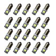 thumbnail image 1 of 20x BA9S 5050 5SMD Lectura Del Del Domo Del Tablero Del Automóvil Trasero Bombilla LED Bajo De Energía Yotijar Luces LED para matrícula de coche, 1 of 9