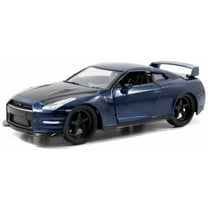 The Fast & the Furious 7 1:32 Scale Brian's Nissan GT-R R35 Diecast Blue Model Car