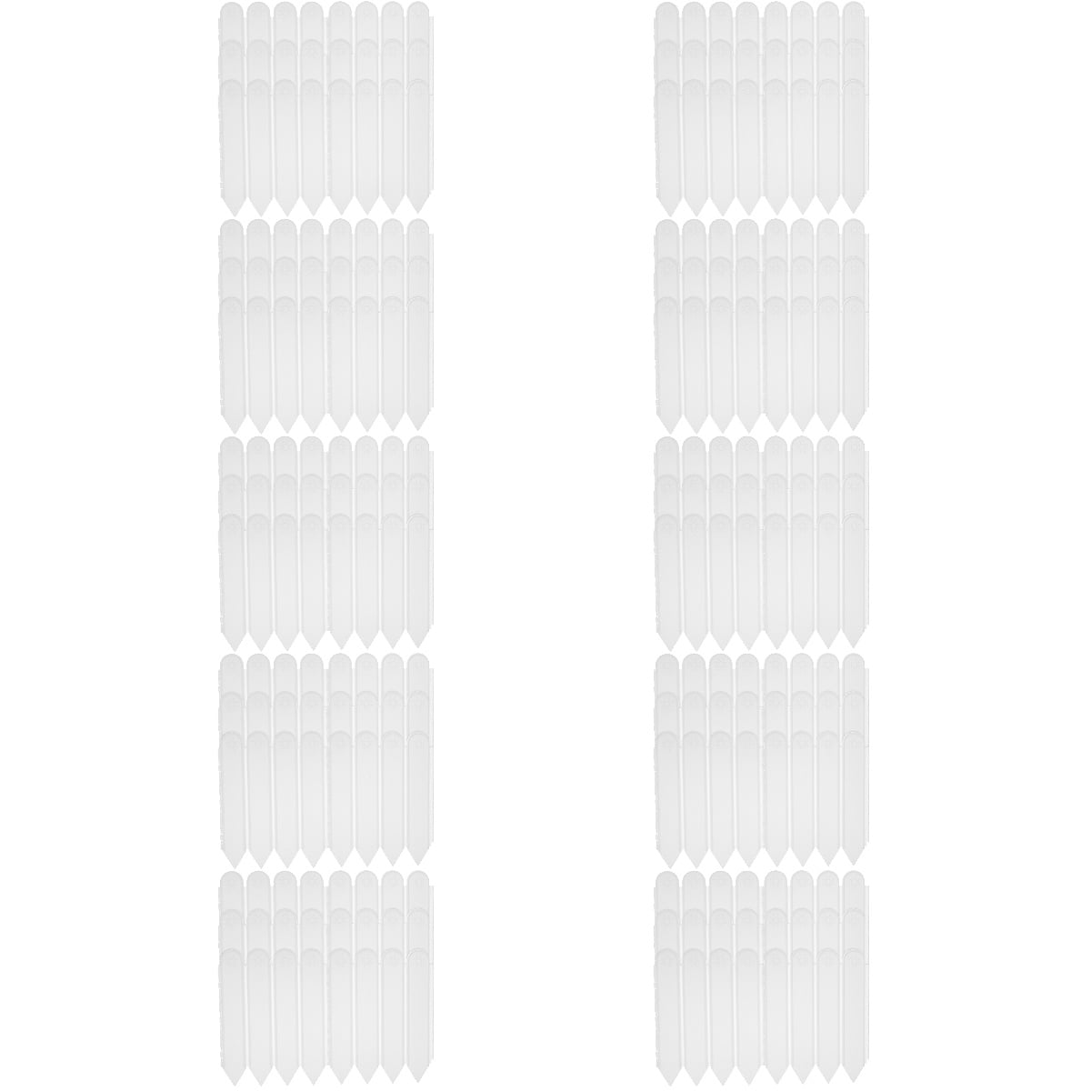 10 Bags Flower Bed Decor White Border Garden Fence Plant Protector Lawn Edging