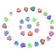 thumbnail image 1 of Perles en Argile Polymère DIY 200 Pcs Perles Intercalaires Colorées Perles Souples pour Bracelets, 1 of 10