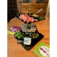thumbnail image 3 of 3+3+4-Piece Display Set | Tiered Stands + Trays + Decor | Snap-Lock Assembly | Home & Commercial Use | Stackable, 3 of 6