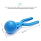 thumbnail image 5 of moldes moldeadores de nieve, molde de pelota de fútbol, herramienta para hacer bolas de nieve para peleas de nieve, clip de bola de nieve para niños y adultos de invierno Sincero Hogar, 5 of 5