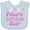AE-Light Blue, variant on Inktastic Future Softball Star Girls Baby Bib