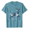 thumbnail image 3 of Hvyesh Women 2026 Casual T Shirts Summer Short Sleeve Round Neck Tops Comfy Loose Blouse Tee, 3 of 4
