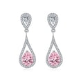 thumbnail image 6 of Vireellx Diamond Earrings for Women Water Drop Temperament Earrings Jewelry for Her Birthday Christmas Gifts, 6 of 14