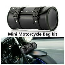 Fule Motorcycle Front Fork Tool Bag SaddleBag Storage Luggage Handlebar Cruiser Bar