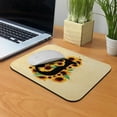 thumbnail image 5 of WIRESTER 8.66x7.08 in Rectangle Mouse Pad with Non-Slip Rubber Base for Computers, Laptop, Office & Home - Sunflower Vintage J, 5 of 5