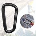 thumbnail image 5 of 2024 2 Pieces Climbing Carabiners,d Shape Climbing Carabiners,auto Locking Carabiners, 5 of 5