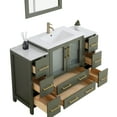 thumbnail image 6 of Vanity Art 54" Single Sink Freestanding Bathroom Vanity Set with Ceramic Top and Mirror, 6 of 9