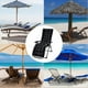 thumbnail image 3 of Patio Chaise Lounge Cushions Sun Lounger Cushions Pad Lounge Chair Cushion for Travel Holiday Indoor Outdoor, 3 of 4