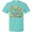 Scuba Blue, variant on Inktastic Happy Thanksgiving Fall Leaves in Autumn Colors T-Shirt