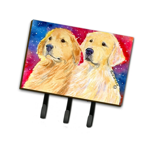 Carolines Treasures SS8754TH68 Golden Retriever Leash Holder or Key Hook, Large, Multicolor