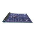 thumbnail image 2 of Ahgly Company Indoor Rectangle Abstract Blue Modern Area Rugs, 3' x 5', 2 of 4