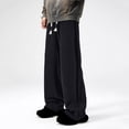 thumbnail image 4 of Birdeem Work Cargo Pants Menman Solid Color Drawstring Side Lamination Cargo Pants, 4 of 6