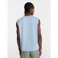 thumbnail image 3 of No Boundaries Boxy Fit Heavyweight Graphic Muscle Tank Top, Men's XS-5XL, 3 of 5