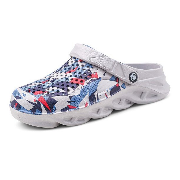 Sandalias de plataforma para hombre y mujer, zuecos con suela Eva, a la moda, para verano