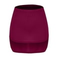 thumbnail image 2 of YHAJDS Womens Basiac Skirt Mini Length Layering Piece Inner Wear For Tops Sweatshirt, 2 of 5