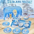 thumbnail image 6 of Amplov  Princess Tea Party Set – 19-Piece Pretend Play Toy with Tin Tea Set, Desserts & Carrying Case – Birthday Gift for Toddlers 3-5, 6 of 6