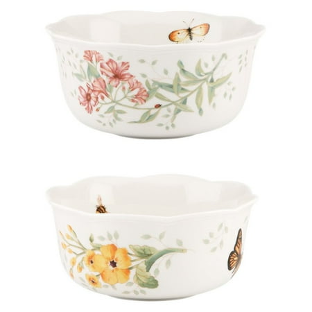 Lenox Butterfly Meadow 7 Piece - Lenox Butterfly Meadow Nesting Bowl - Set of 2