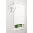 thumbnail image 5 of Linen Avenue Cordless 1% Solar Screen Standard Roller Shade, White 66 W x 66 H (Arrives 1/4" Narrower), 5 of 6