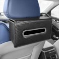 thumbnail image 4 of Caja de Pañuelos para Coche, Bolsa para Colgar en el Respaldo Asiento, Reposabrazos, Caja Almacenamiento, para Pañuelos, Correa de Fijación, Accesorios Interiores B, 4 of 5