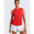 thumbnail image 2 of Musculosa CRZ YOGA Racerback sin mangas Rojo Profundo XL, 2 of 5