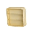 thumbnail image 3 of Organizador de gabinete Sunnimix Vitrina de montaje en pared 3 capas amarillo, 3 of 8