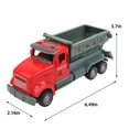thumbnail image 3 of Catgeta Construction Toys for 1 2 3 4 5 Years Old Boys Girls Kids Toddlers,Sandbox Excavator Toy Construction Truck Toys Vehicles Dump Crane Cement Mixer Truck,Christmas Birthday Gifts, 3 of 7